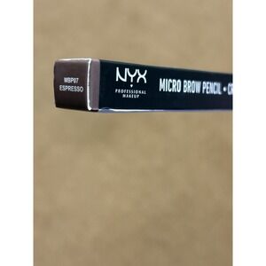 NYX Micro Brow Pencil Define, Shape & Fill Eyebrow Pencil MBP07 Espresso Brown